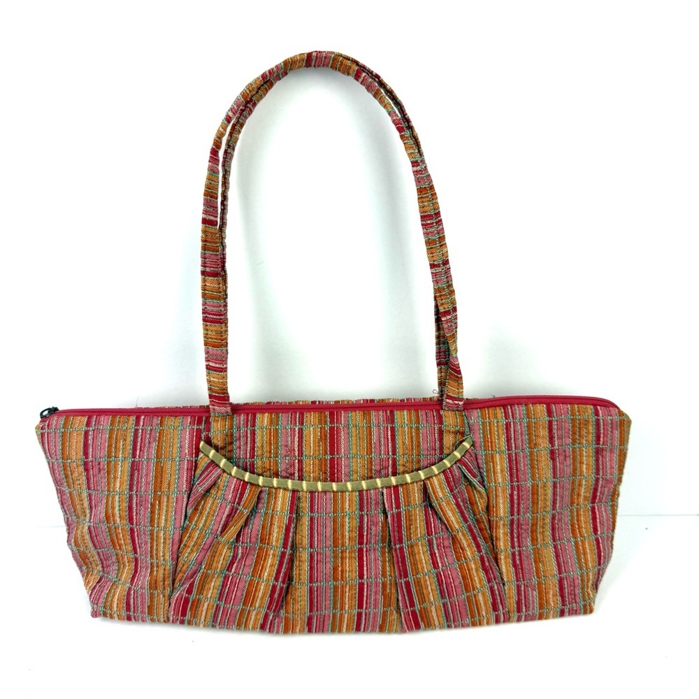 Maruca‎ Millie Lu Handbag Tapestry Multicolor Colorful USA Made Brand New